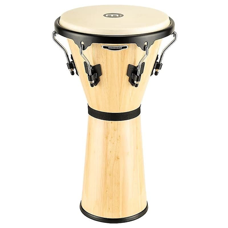 Meinl HDJ500NT Djembe de madera natural serie Headliner de 12 1/2"